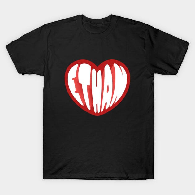 ENHYPEN HEESEUNG HEART T-Shirt by moonphile